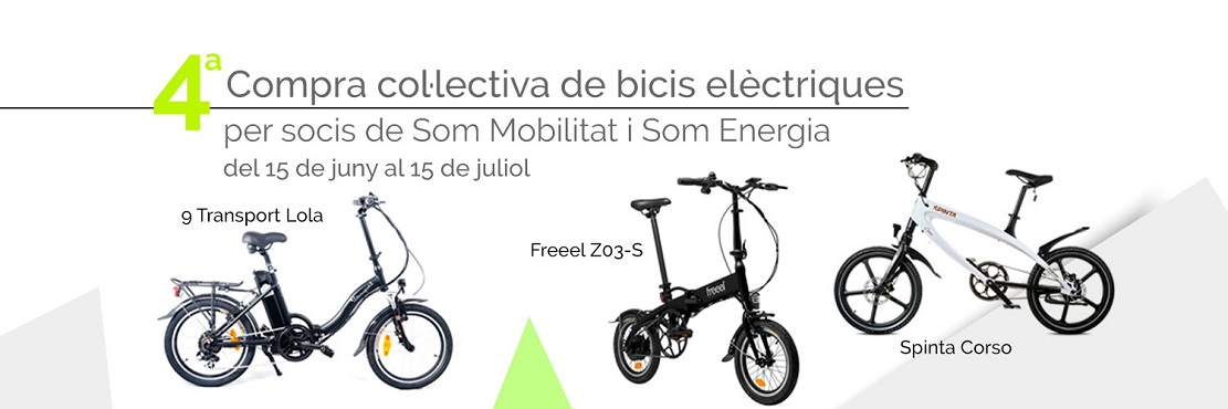 Portada campanya bicis elèctriques